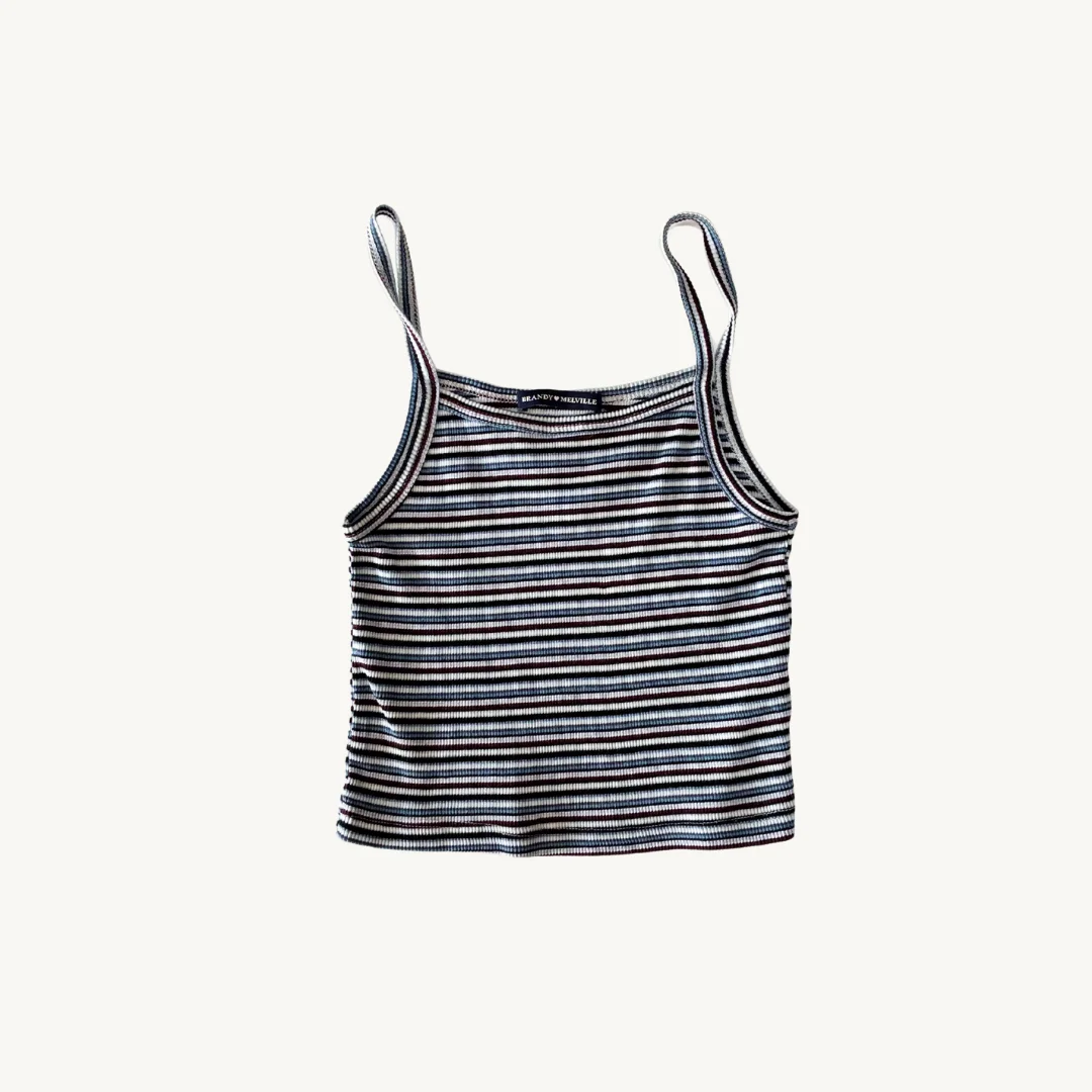 Top Brandy Melville de Rayas