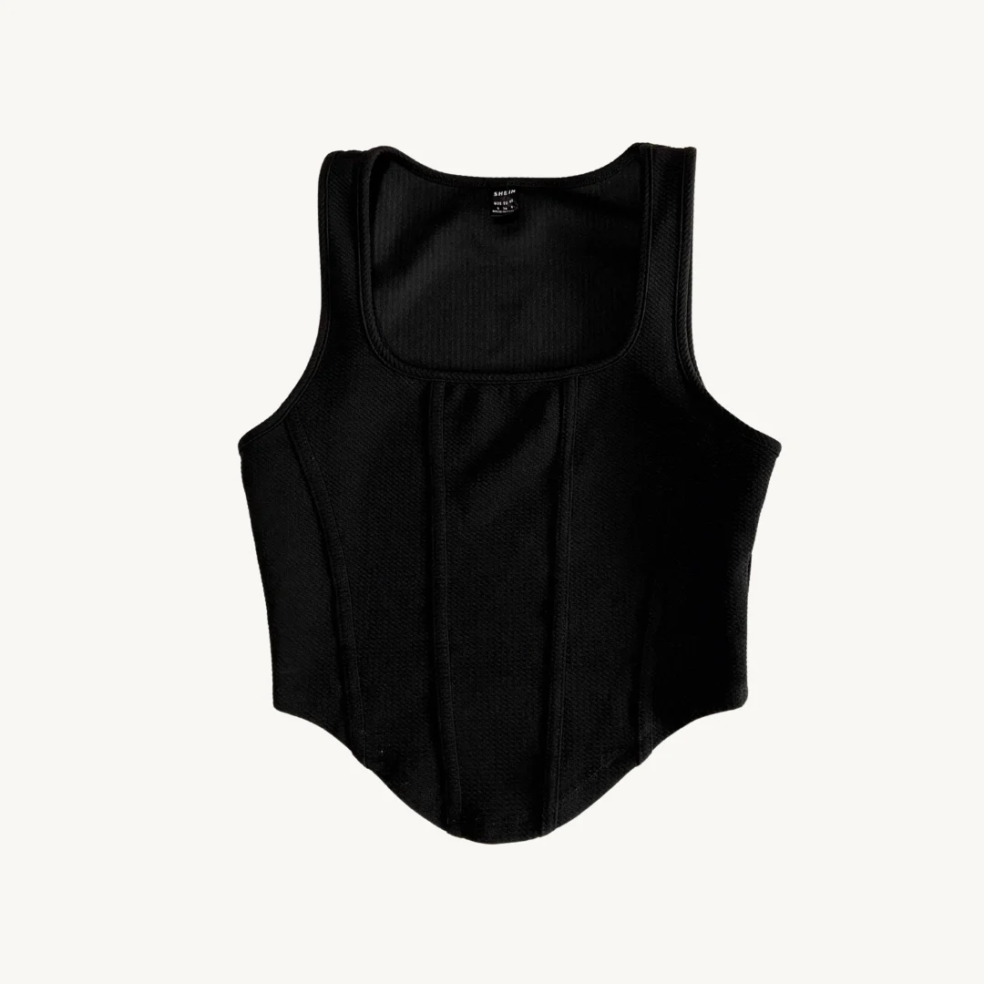 Top Crop Estilo Corset