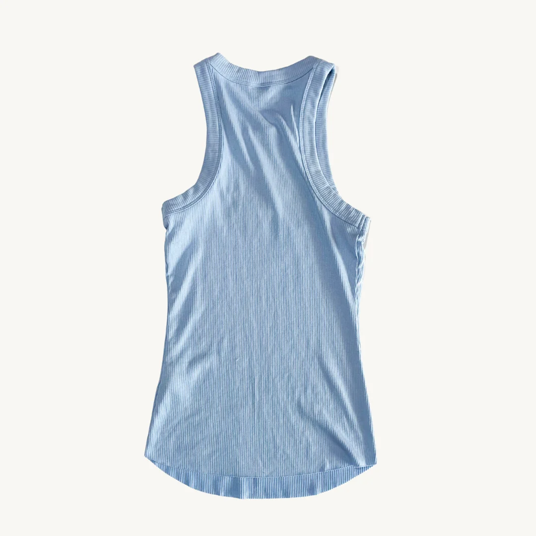 Top Ribbed - Celeste Pastel