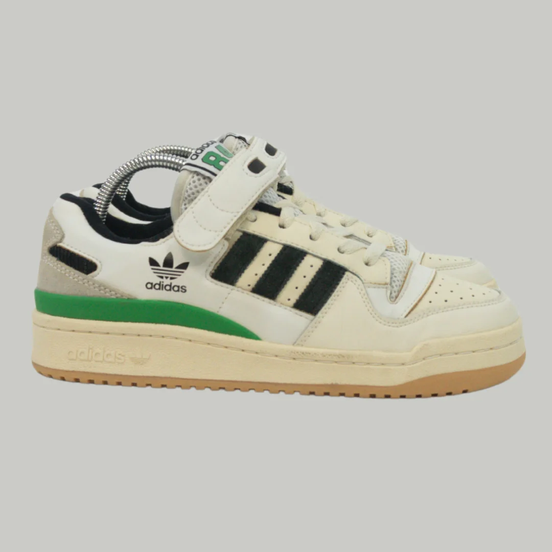 Zapatillas Adidas Forum Low Vintage Crema y Verde
